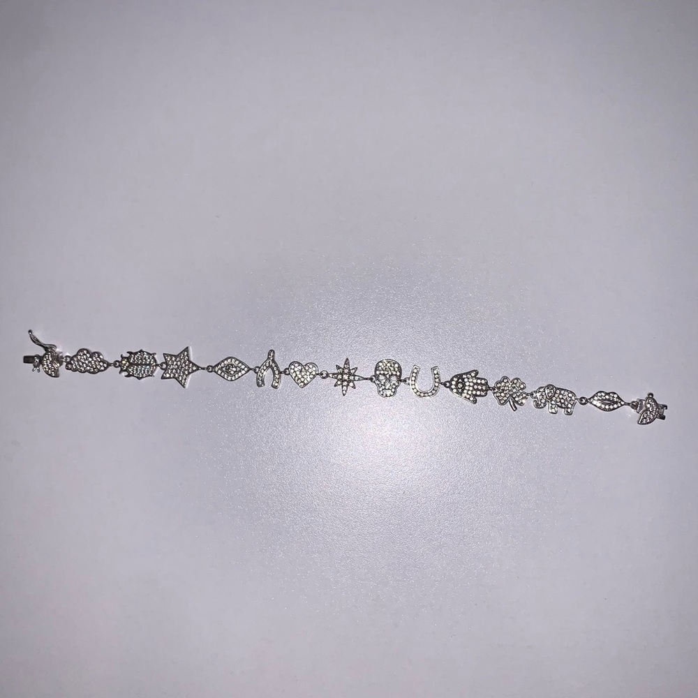 Sterling Silver Charm Bracelet
